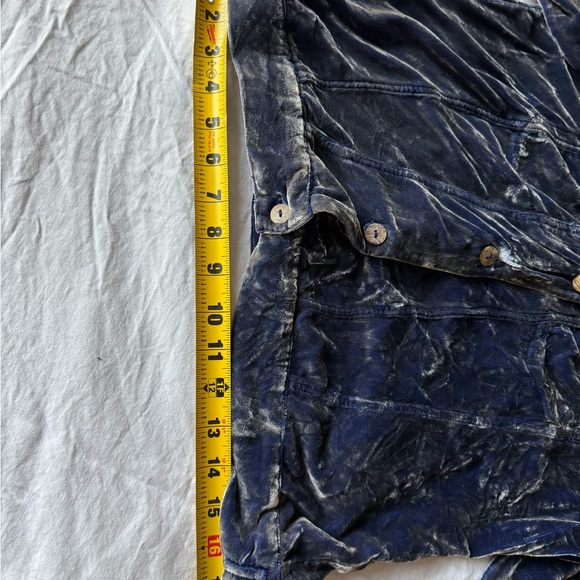 Citron Deep Blue Velvet Apparel - Picture 9 of 14